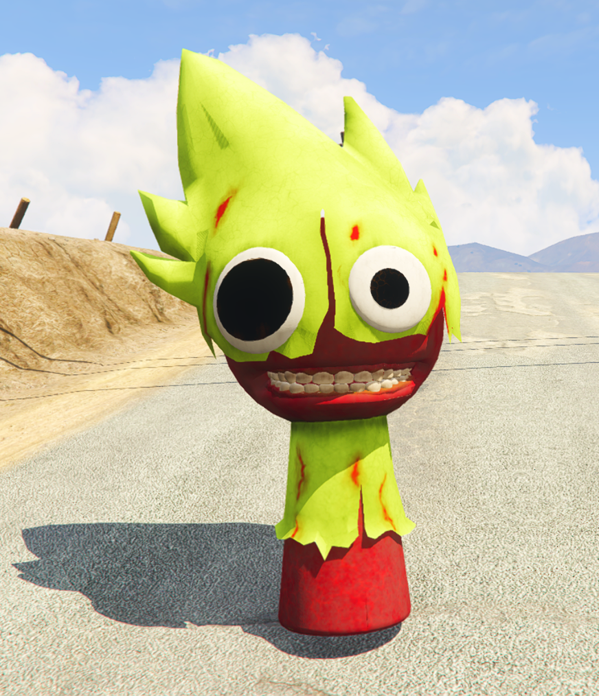 Sprunki Green Dead