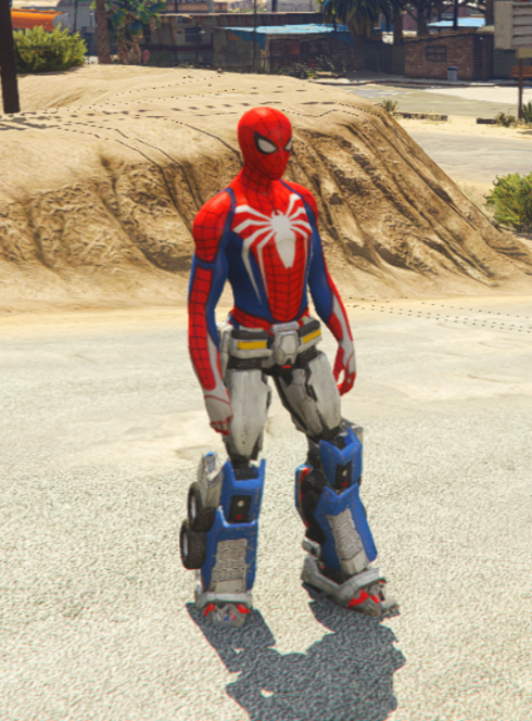 Spiderman Transformers 1