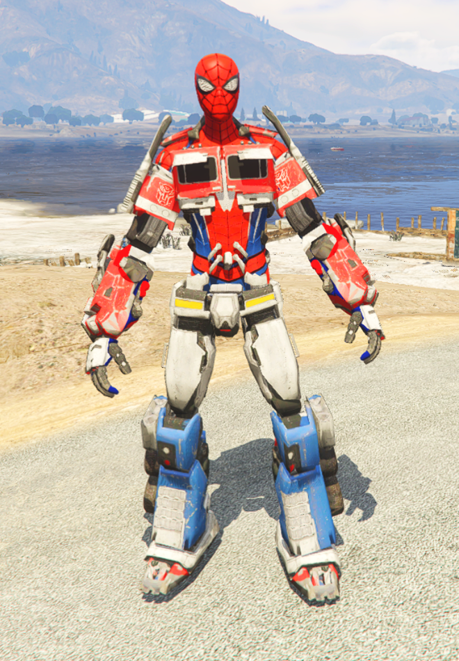 Spiderman Transformers 3