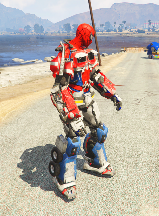 Spiderman Transformers 3