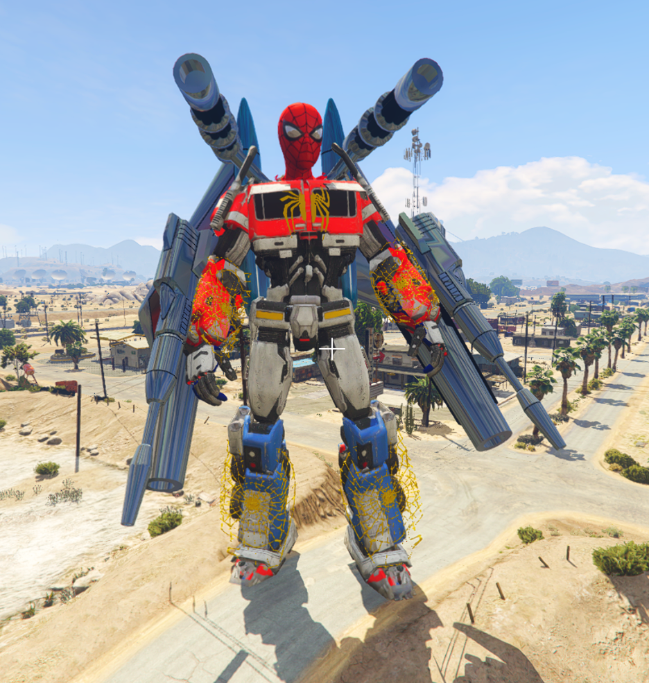 Spiderman Transformers 6
