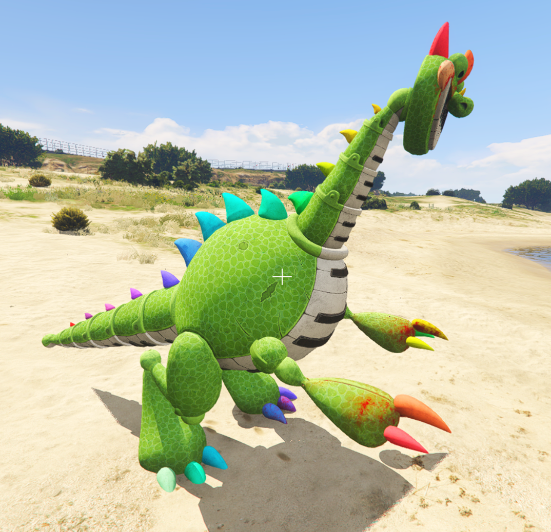 Poppy Playtime Chapter 4 Pianosaurus