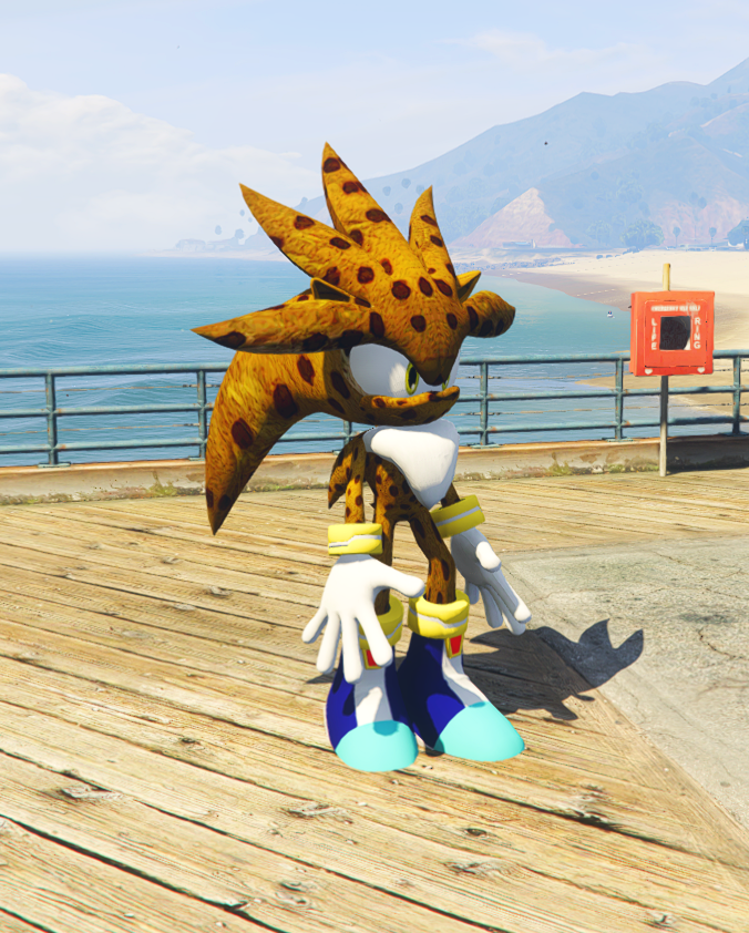 Silver Guepard Sonic