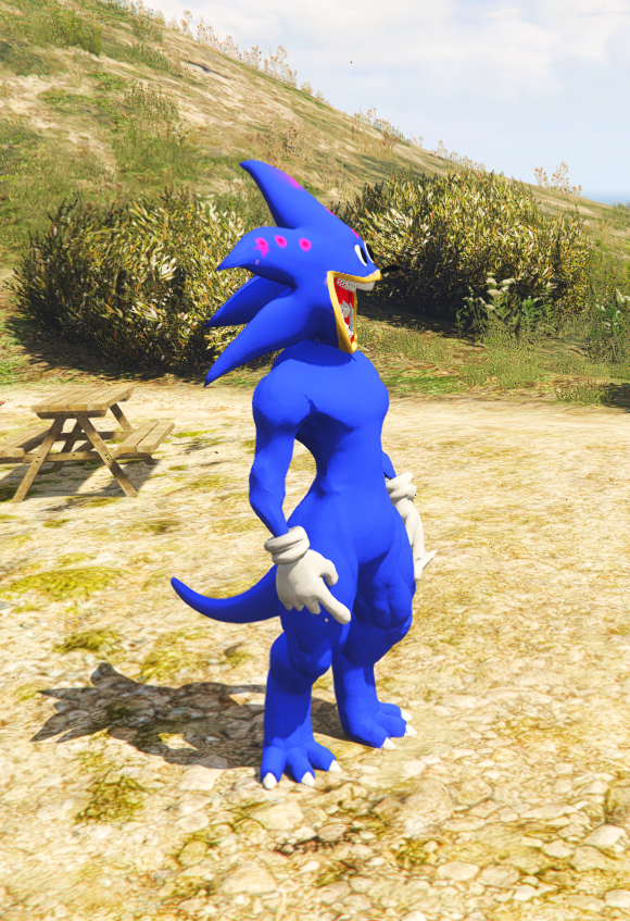Dinosaur Shin Sonic 3