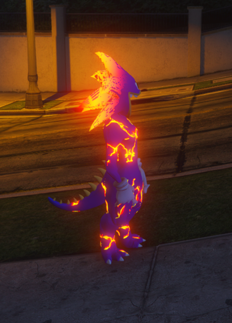 Dinosaur Shin Sonic 4