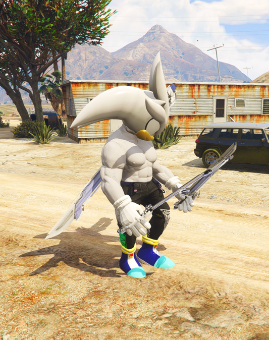 Silver Ninja Sonic