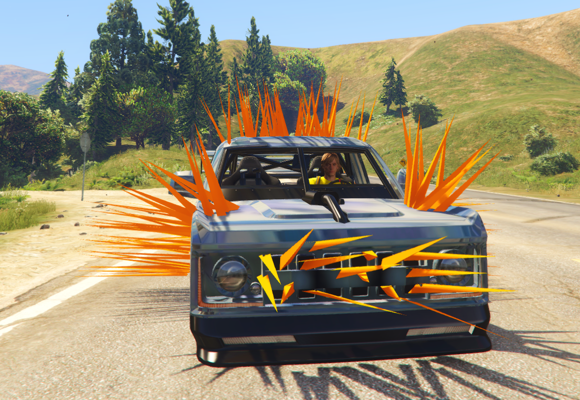 Truck Spyke Stunt 8