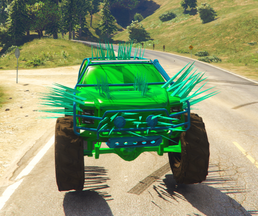 Truck Spyke Stunt 11