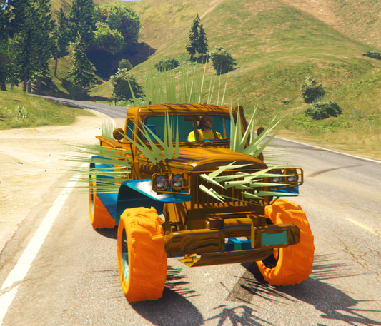 Truck Spyke Stunt 12