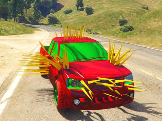 Truck Spyke Stunt 13