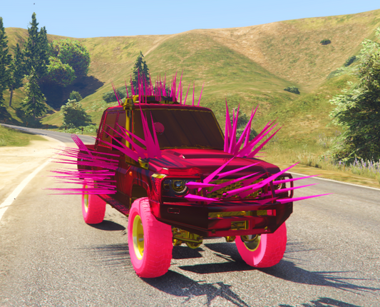 Truck Spyke Stunt 15