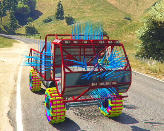 Truck Spyke Stunt 26