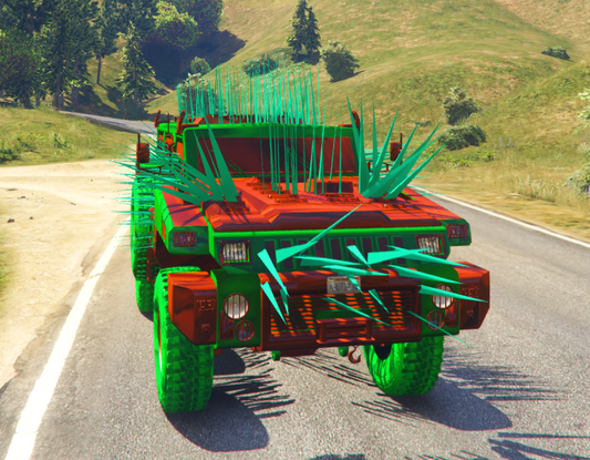 Truck Spyke Stunt 27