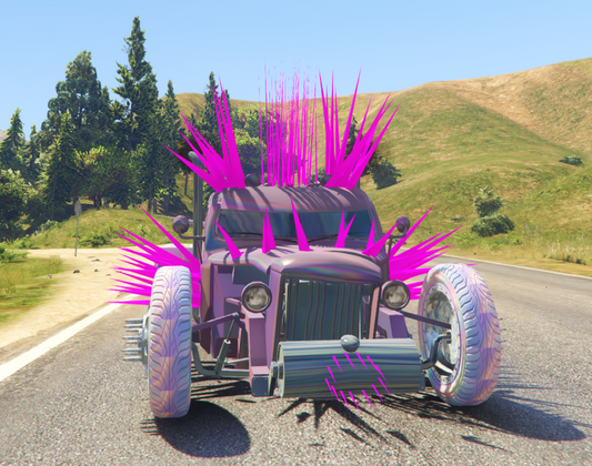 Truck Spyke Stunt 28