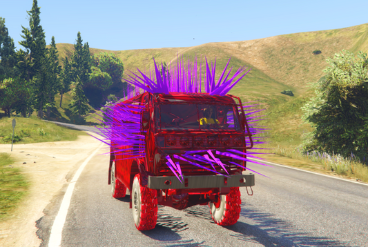 Truck Spyke Stunt 29