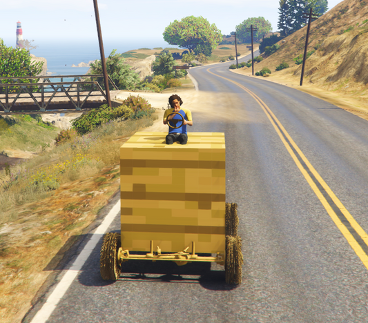 Minecraft Car Oak Plant