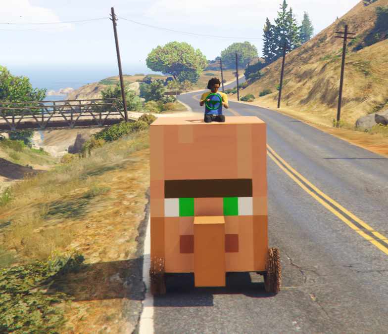 Minecraft Car Villager
