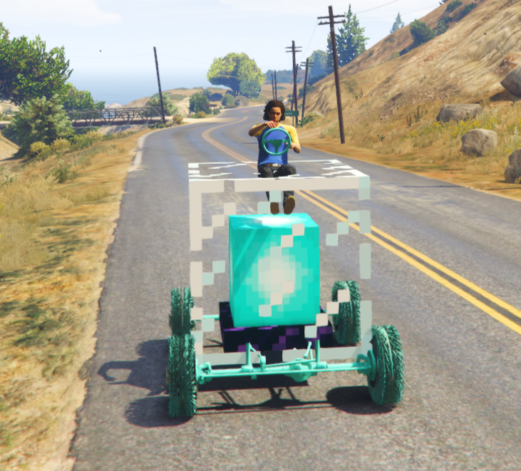 Minecraft Car Beacon