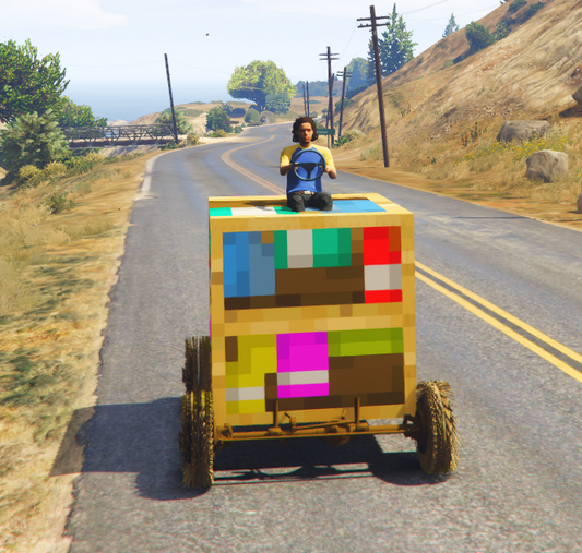 Minecraft Car Book Shelf