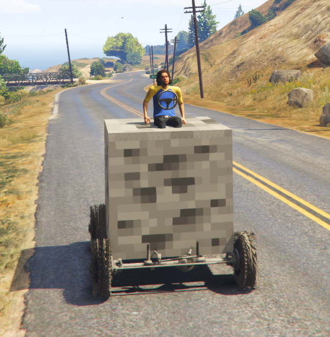 Minecraft Car Coal Core