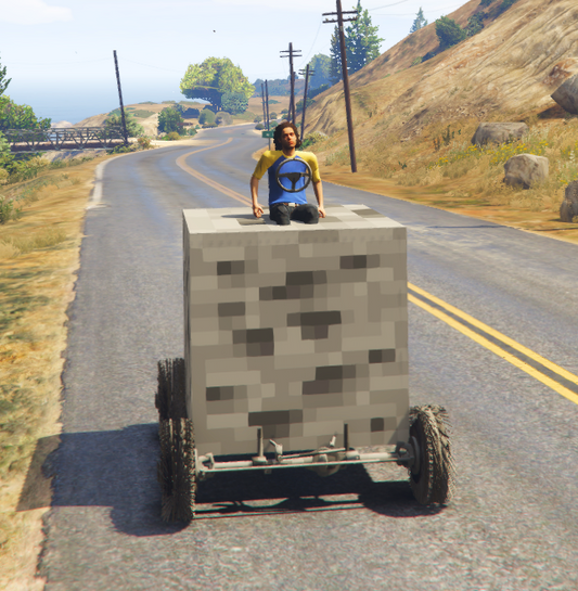 Minecraft Car Coal Core