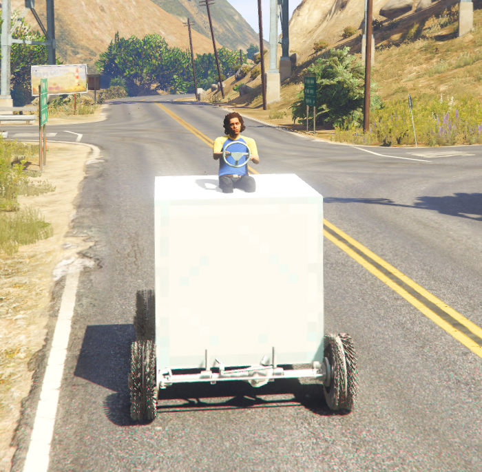 Minecraft Car Glass Block