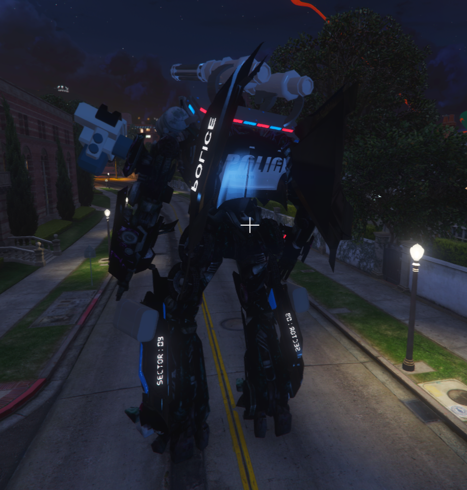Transformers Optimus Cop 8