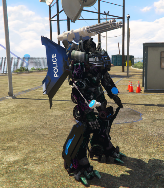 Transformers Optimus Cop 5