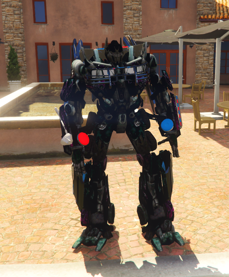 Transformers Optimus Cop 4
