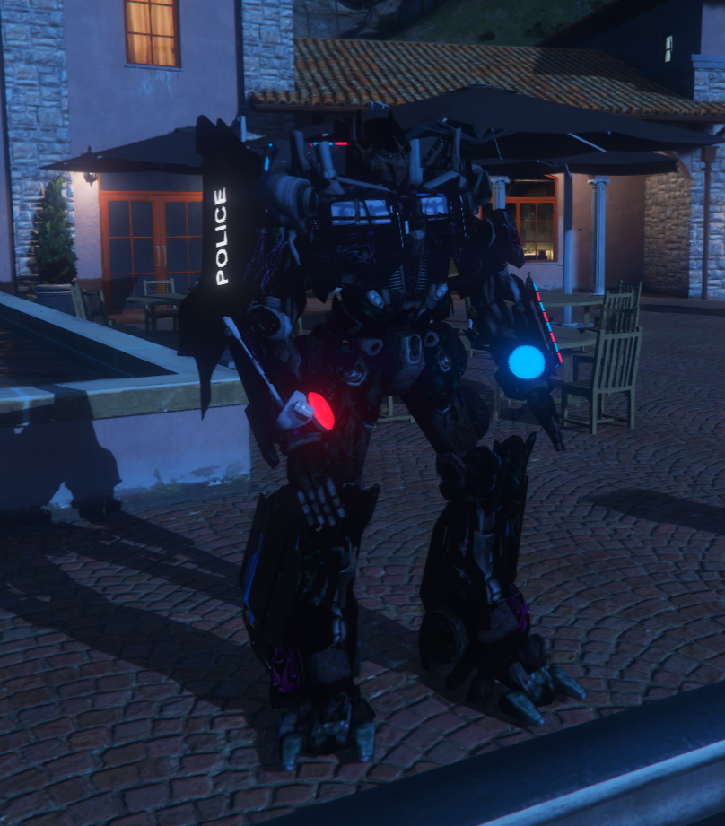Transformers Optimus Cop 4