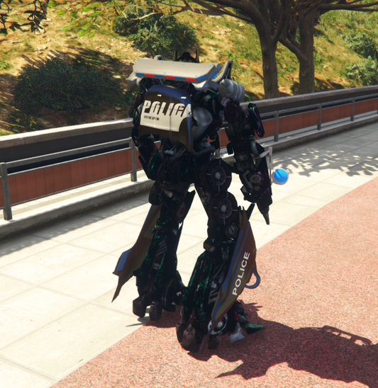 Transformers Optimus Cop 3