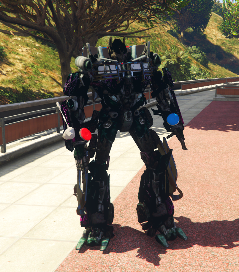 Transformers Optimus Cop 3