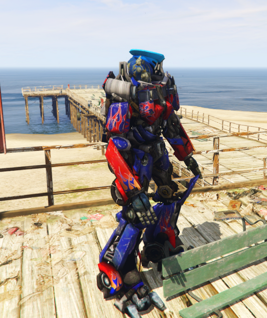 Transformers Optimus Cop