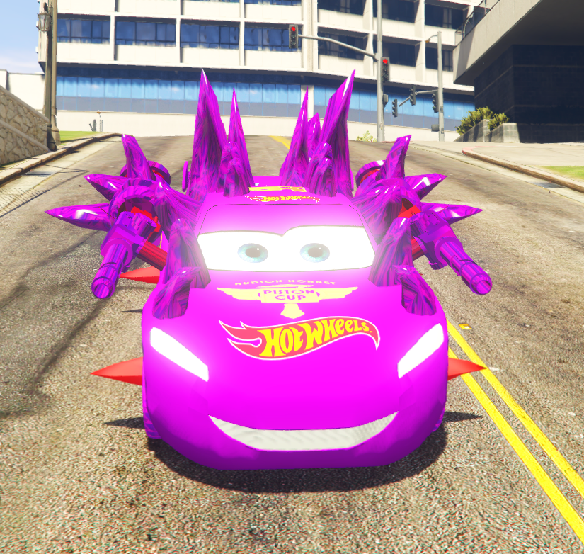 CARS Lightning Mcqueen SUPER PURPLE