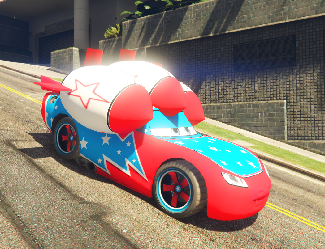 CARS Lightning Mcqueen Rocket