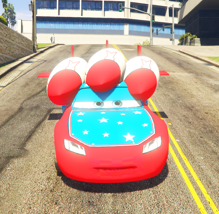CARS Lightning Mcqueen Rocket