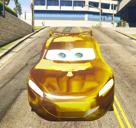 CARS Lightning Mcqueen GOLD