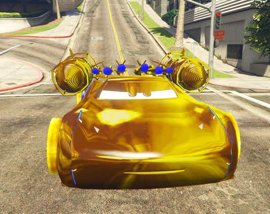 CARS Jackson Storm GOLD SUPER
