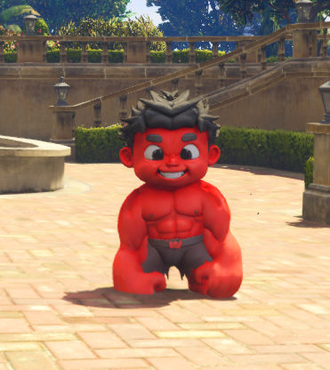 Red Hulk Baby