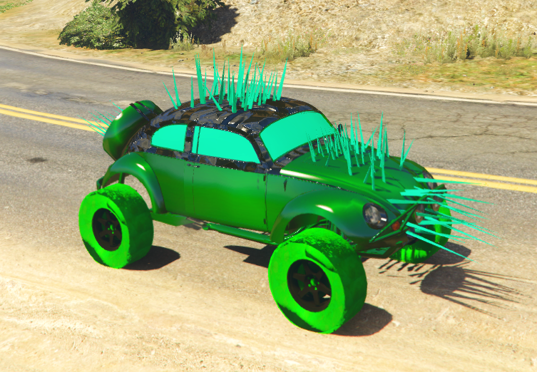 Spyke Faster Car Stunt 14