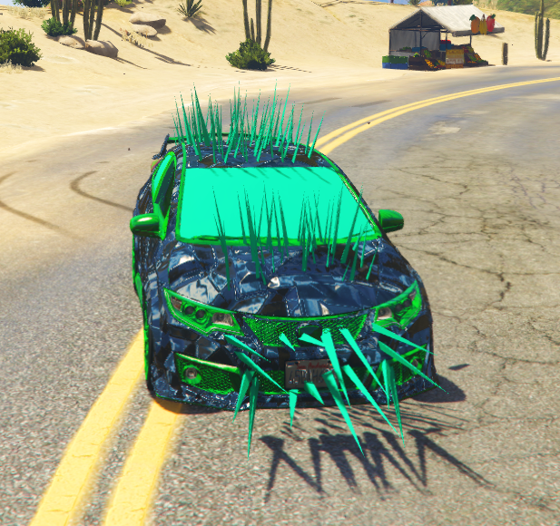 Spyke Faster Car Stunt 16