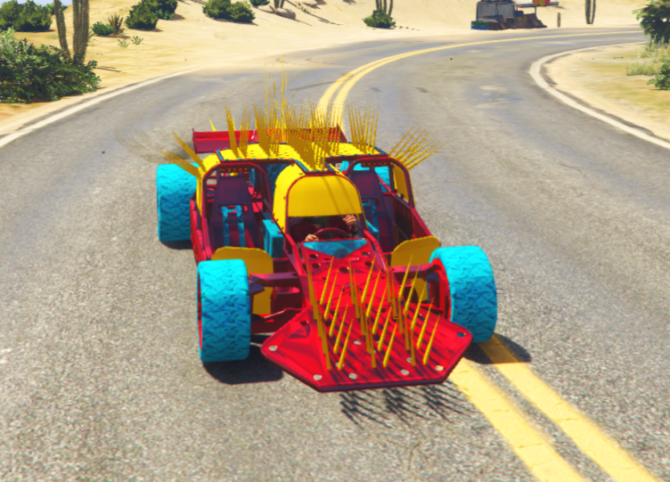 Spyke Faster Car Stunt 17