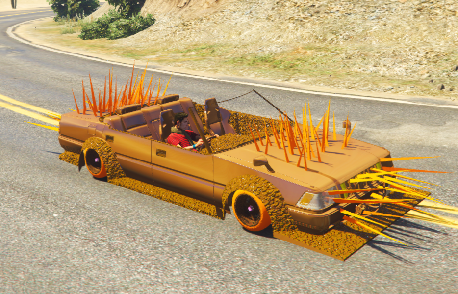 Spyke Faster Car Stunt 18