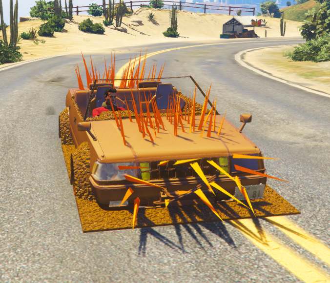 Spyke Faster Car Stunt 18