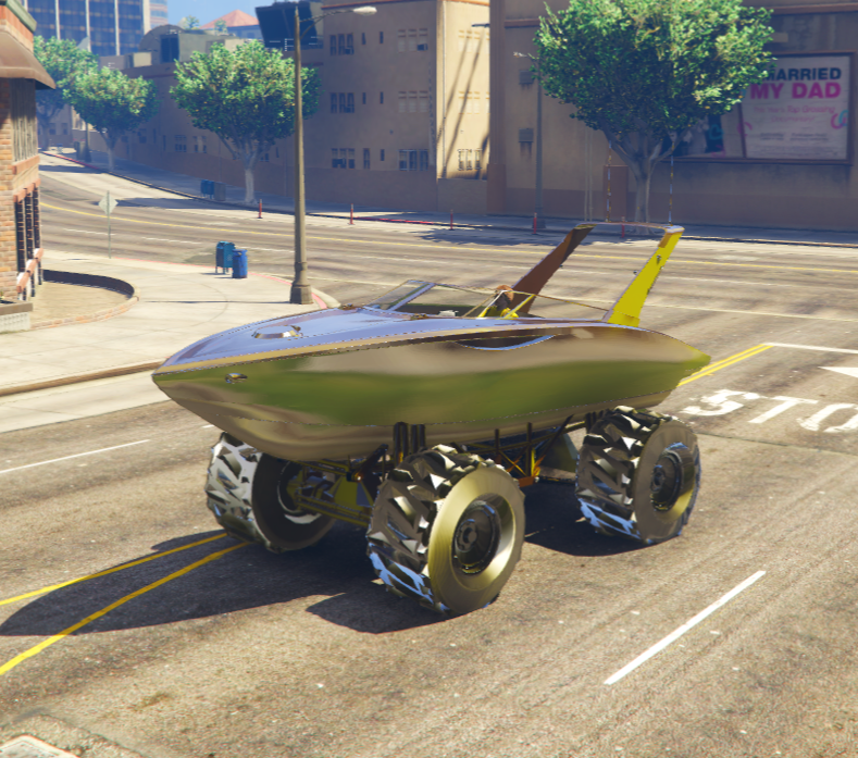 Boat Car Monster GOLD