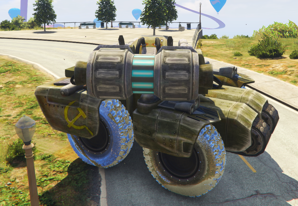 Monster Tank car 07