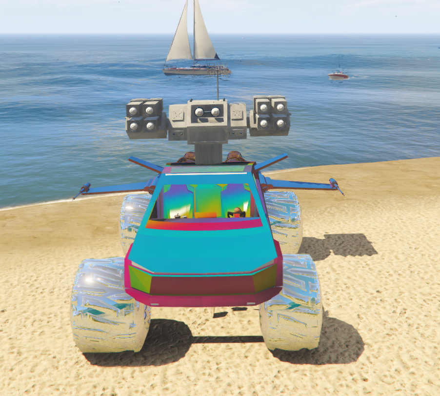 Monster Boat Car 08