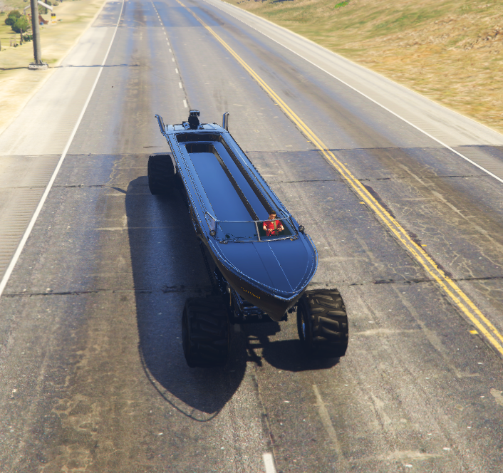 Stretched Longest Boat Car 03