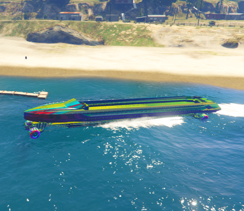 Stretched Longest Boat Car 09