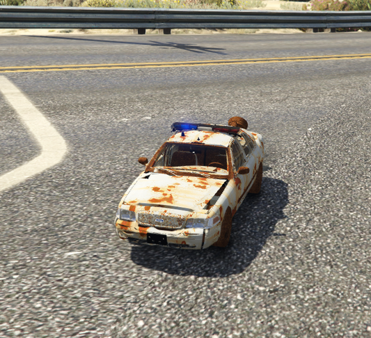 Police Rocket Car (tcrp01)